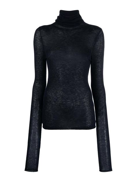 Silk And Cashmere Blend Turtleneck 